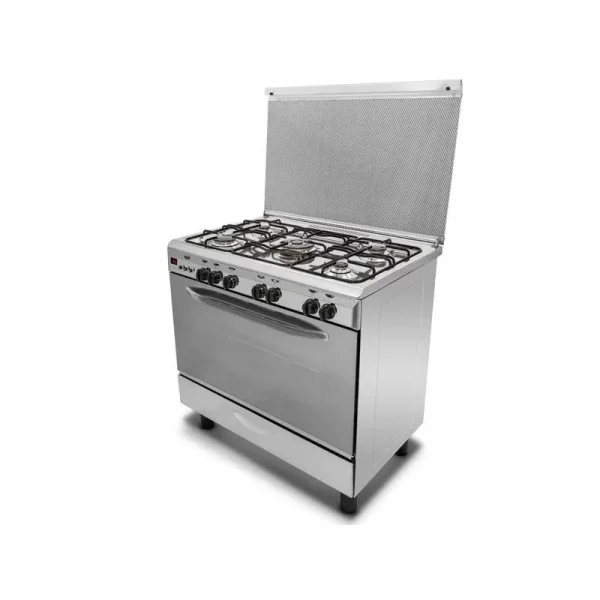 كريازي بوتجاز 5 شعلة 90*60 سم حوامل زهر بالمروحة استانليس Model 9604F