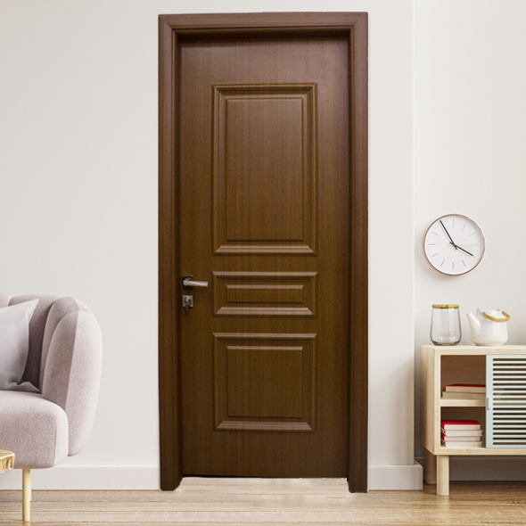 باب داخلي تركى موديل بارز، حلق اكليرك، بني 603 (TD603R)